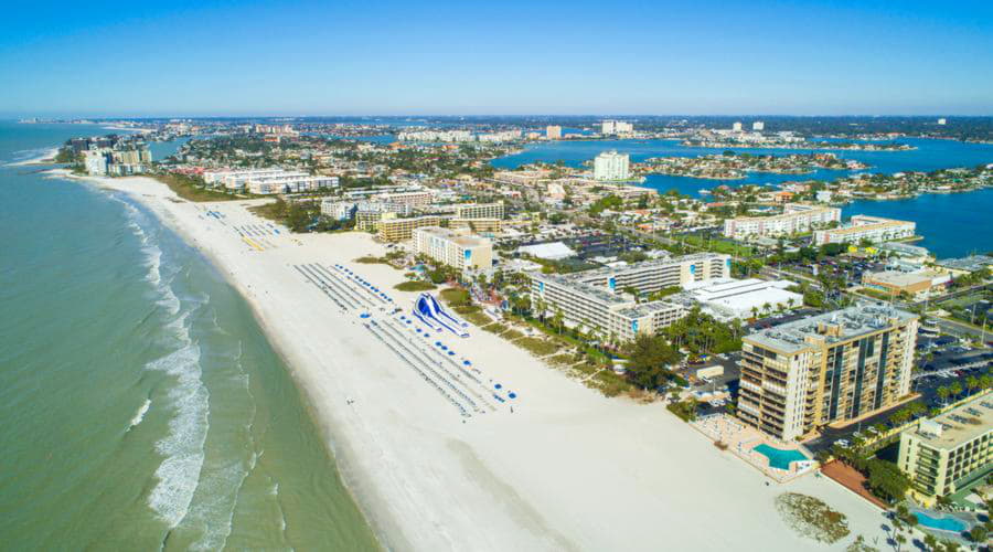 Unsere Autovermietung bietet eine vielfältige Auswahl an Fahrzeugen in St. Pete Beach.